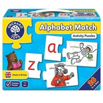 Imaginea Joc educativ - puzzle in limba engleza Invata alfabetul prin asociere ALPHABET MATCH