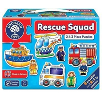 Imaginea Set 6 puzzle Echipa de salvare (2 si 3 piese) RESCUE SQUAD