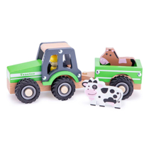 Imaginea Tractor cu trailer - animale
