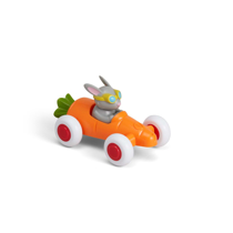 Imaginea Pilot de curse Iepuras in Masinuta Morcov - Cute Racer