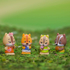 Picture of Familia de veverite Nutnut - Set figurine joc de rol