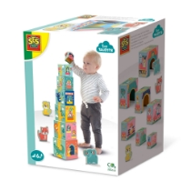 Poza cu Jucarie De Stivuit - Turn Cu Figurine Animale