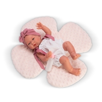 Bebelus Maria Cu Caciulita Si Pernuta Trifoi Roz