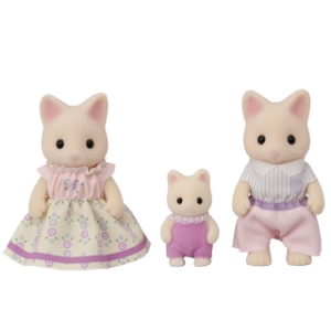 Poza cu Figurine Sylvanian Families-Familia Pisicutelor Floral Trio