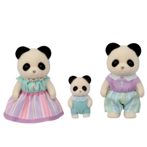 Poza cu Figurine Sylvanian Families-Familia Ursuletilor Panda Trio