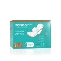 Poza cu Absorbante De Unica Folosinta Baboo-10 bucati, Marime 3 Lungime 245 mm