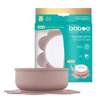 Poza cu Bol Silicon cu Ventuza Baboo - roz, 6 luni+