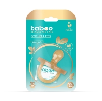 Poza cu Suzeta Rotunda din Latex Baboo - 0 luni+